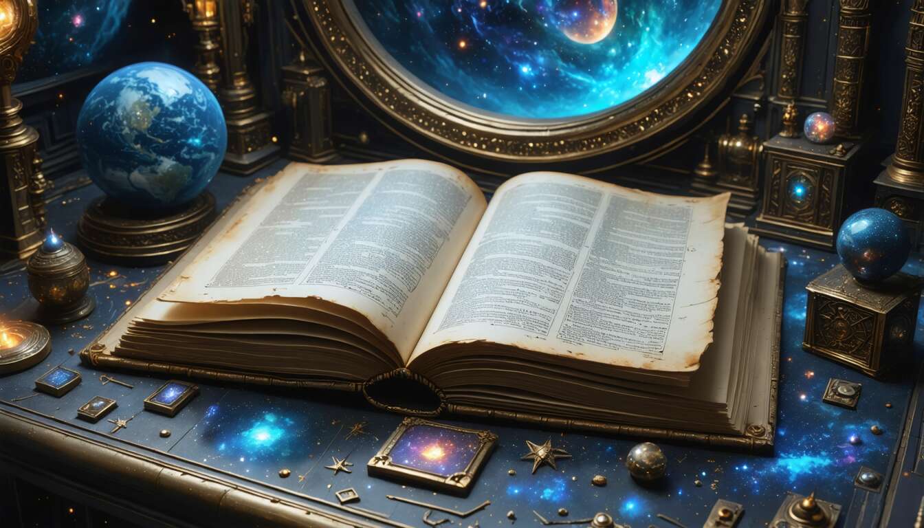 挿絵:宇宙の技術書