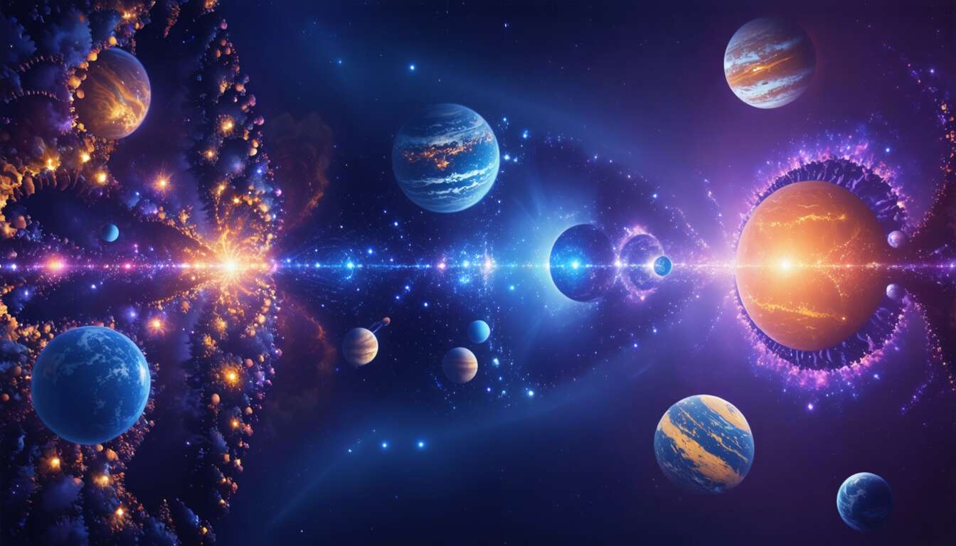 挿絵:体験可能な外宇宙と振動相似・構造共振