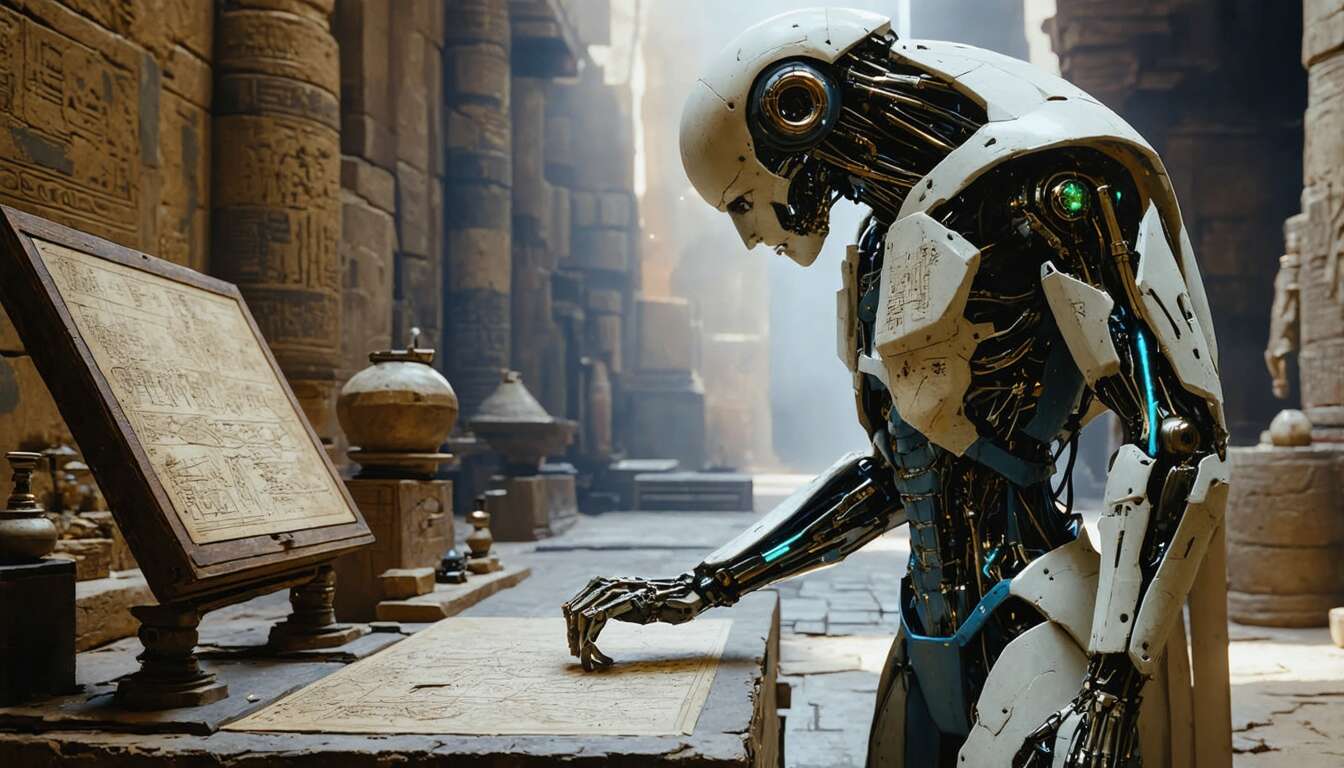 挿絵:古代の人間創造と仮想宇宙経営