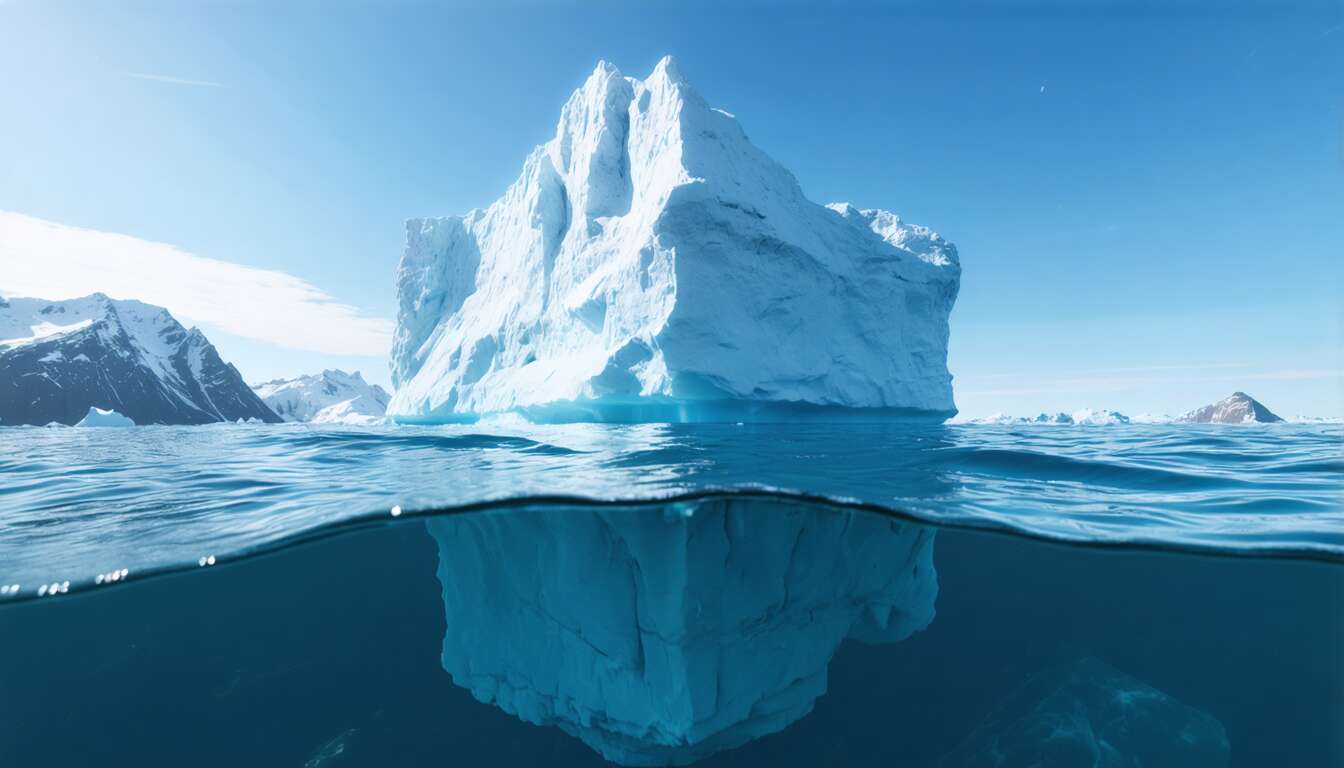 挿絵:氷山の類比で理解する意識と心